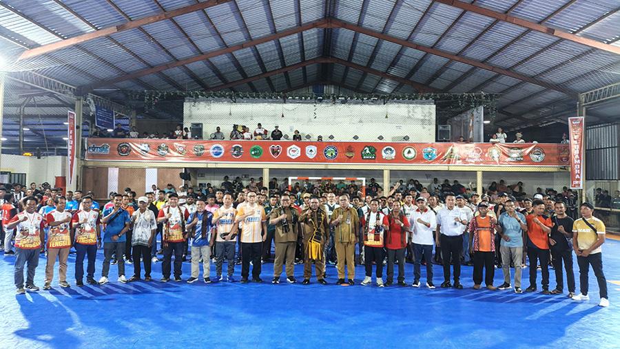 Buka Turnamen Futsal Flobamora Cup IV, Bupati Manokwari Puji Persaudaraan Warga NTT