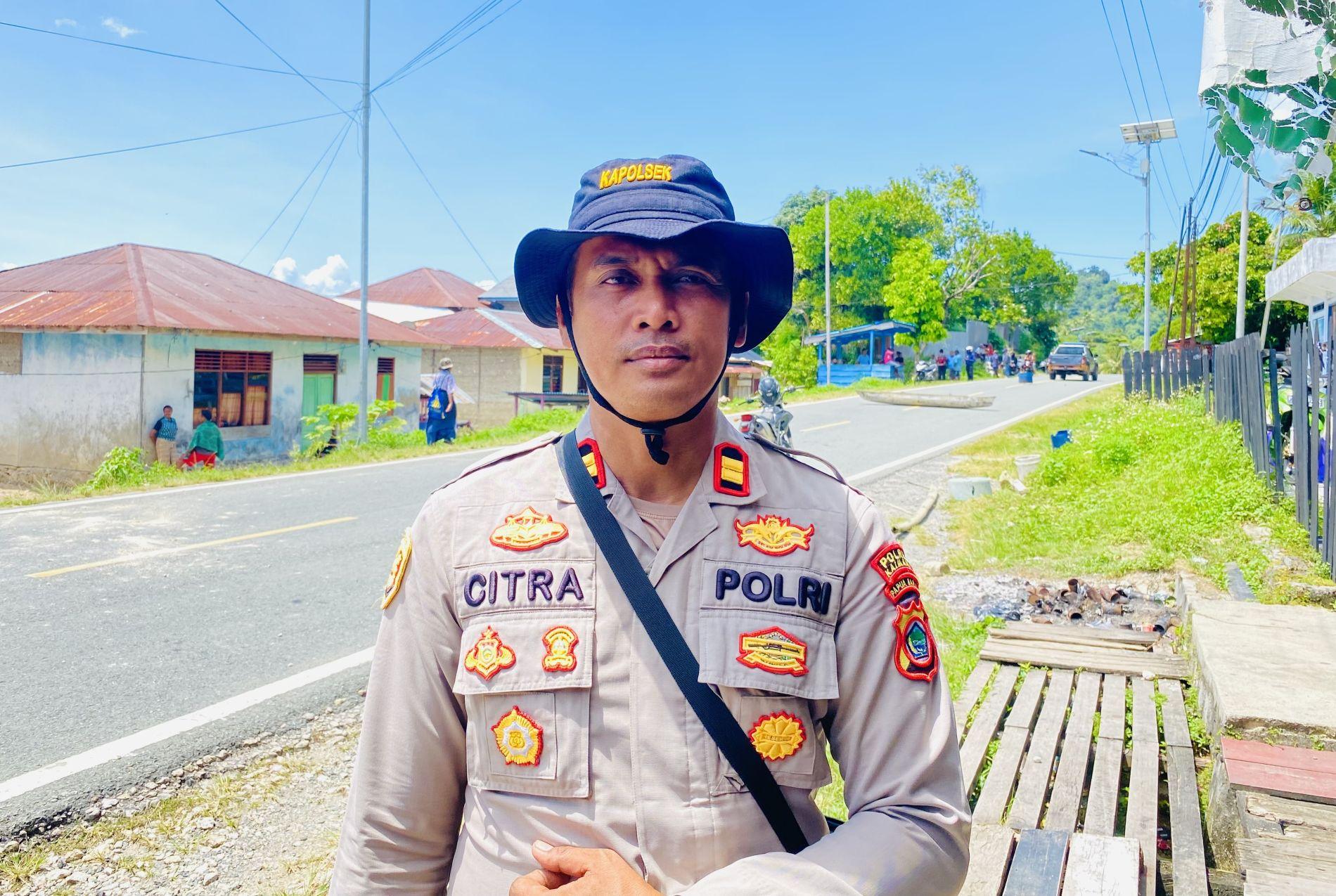 Lakalantas di Kaimana Picu Aksi Pemalangan Jalan, Pelaku Serahkan Diri ke Polisi 
