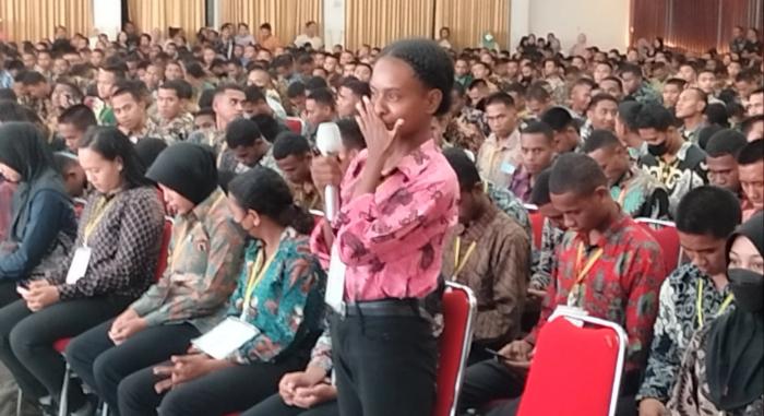 Kisah Alma Wamafma Bintara OAP Nilai Tertinggi, Numpang Tempat Keluarga, Sempat Sakit hingga Pingsan