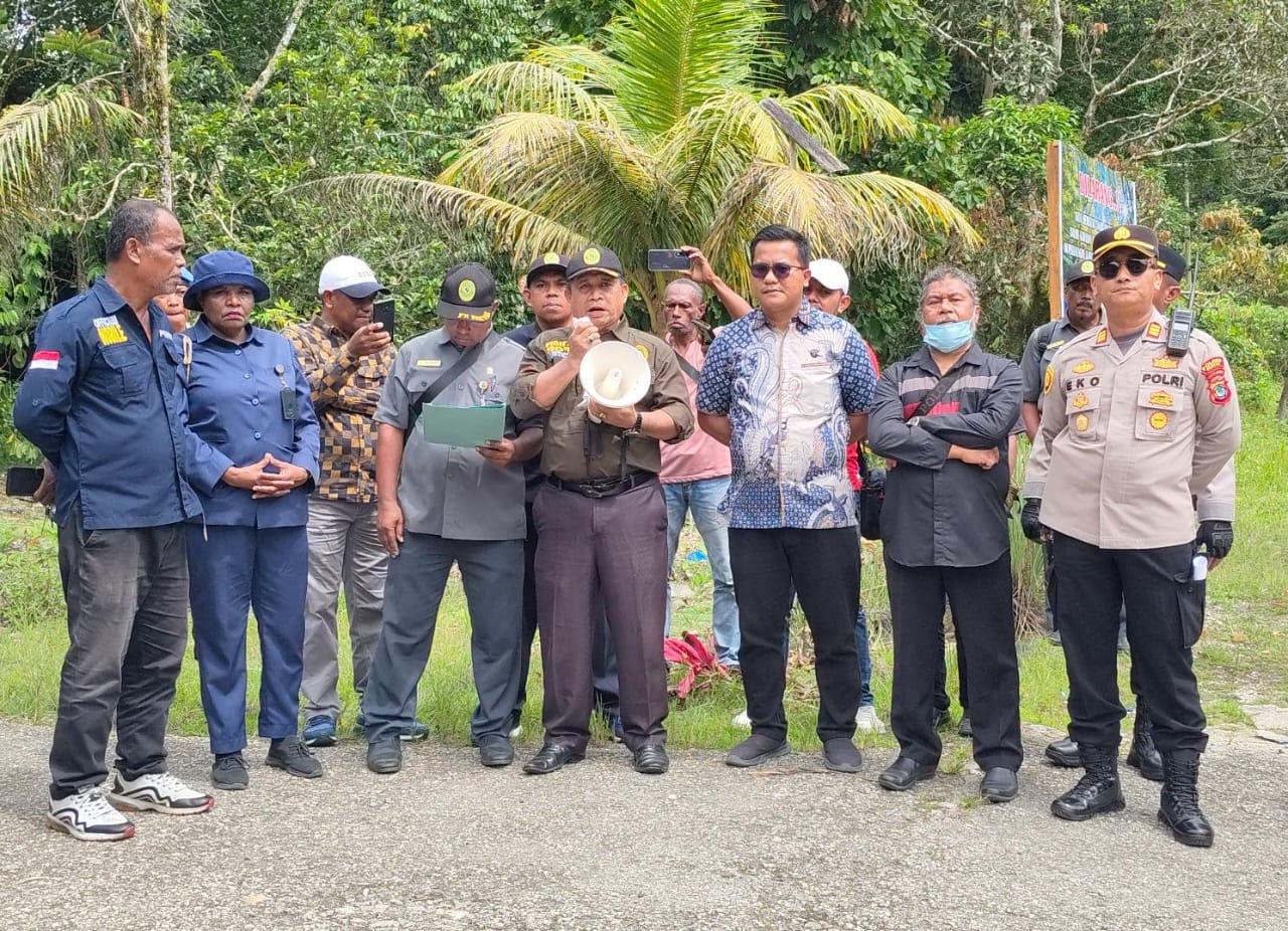 Pengadilan Negeri Fakfak Eksekusi Bangunan Rumah di Kawasan Kalimati