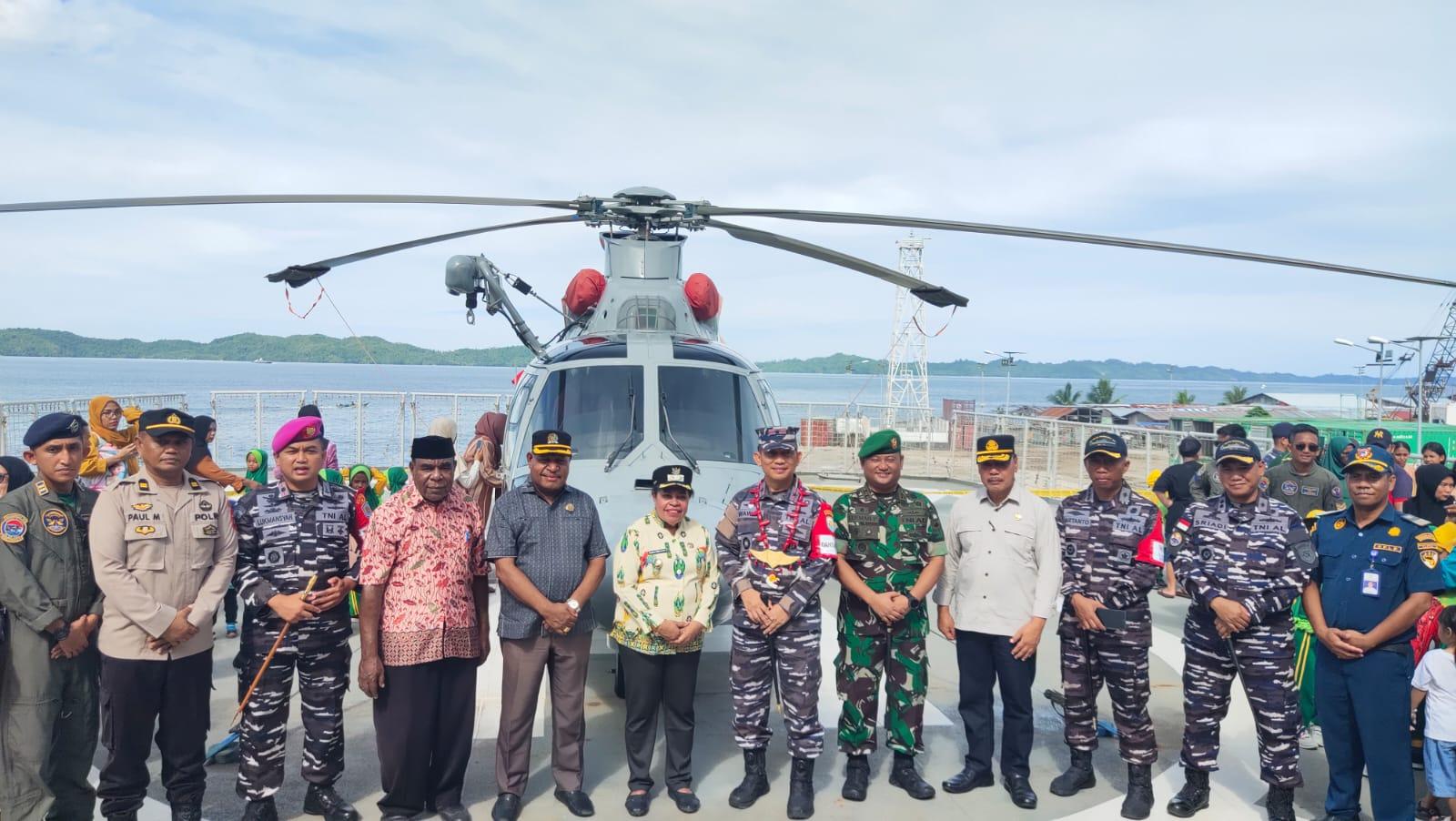 Yohana Hindom Harap Tour Operasi Trisila Rutin Singgah ke Pelabuhan Fakfak Tiap Tahun
