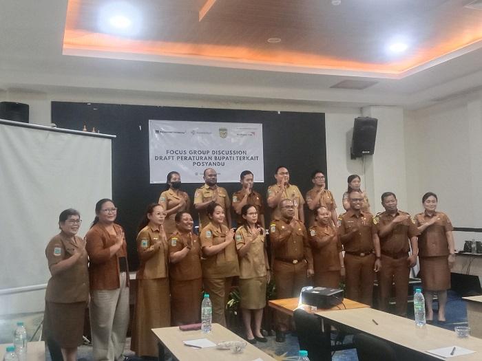FGD Penyusunan Perbup Posyandu, Pemkab Mimika Dorong Penguatan Layanan Masyarakat