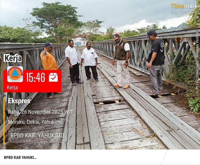 Pemprov Papua Pegunungan Back Up Hibah Yahukimo: Tujuh Infrastruktur Rusak Diusulkan ke BNPB