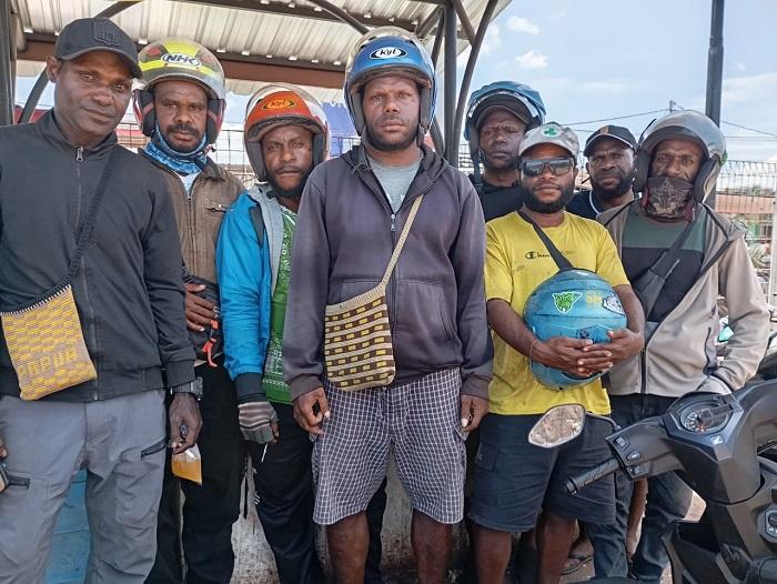 Diancam TPNPB, Puluhan Pengojek Nabire Klarifikasi Tegas: Kami Netral, Hanya Cari Nafkah!