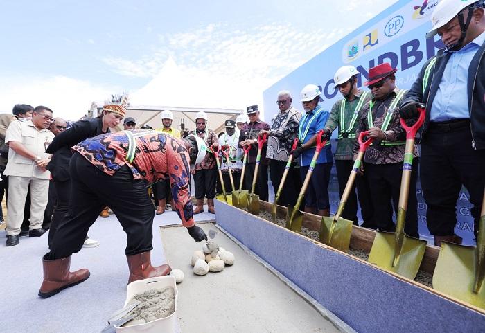 Kantor Pemerintahan Papua Tengah Mulai Dibangun, Ini Harapan Gubernur Nawipa