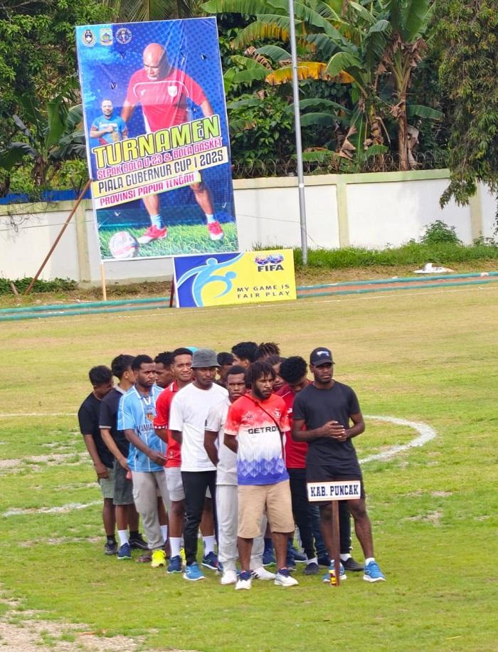 Piala Gubernur U-23 Papua Tengah Jadi Ajang Cari Bibit, Persipuncak Cartenz Optimistis Raih Juara
