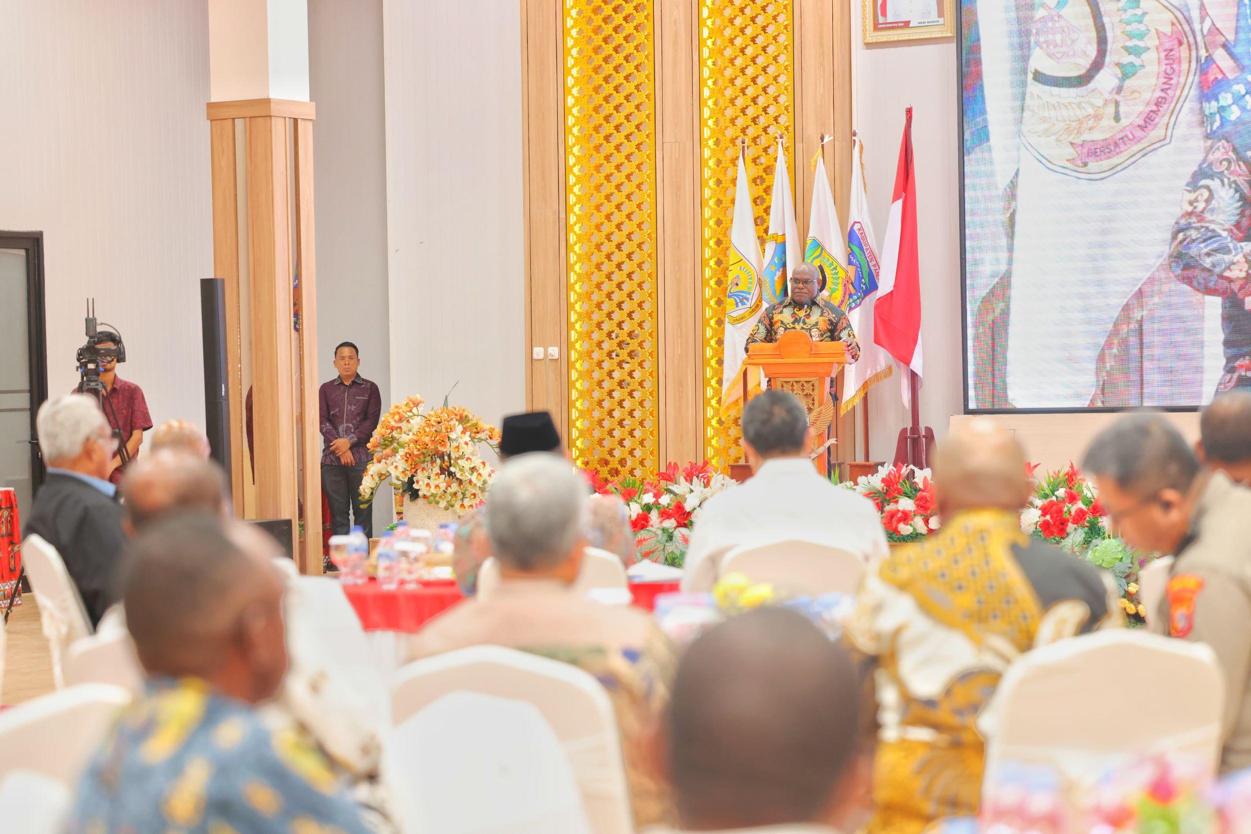 Rakor Percepatan Pembangunan Papua Tengah, Ini Kata Gubernur Meki Nawipa