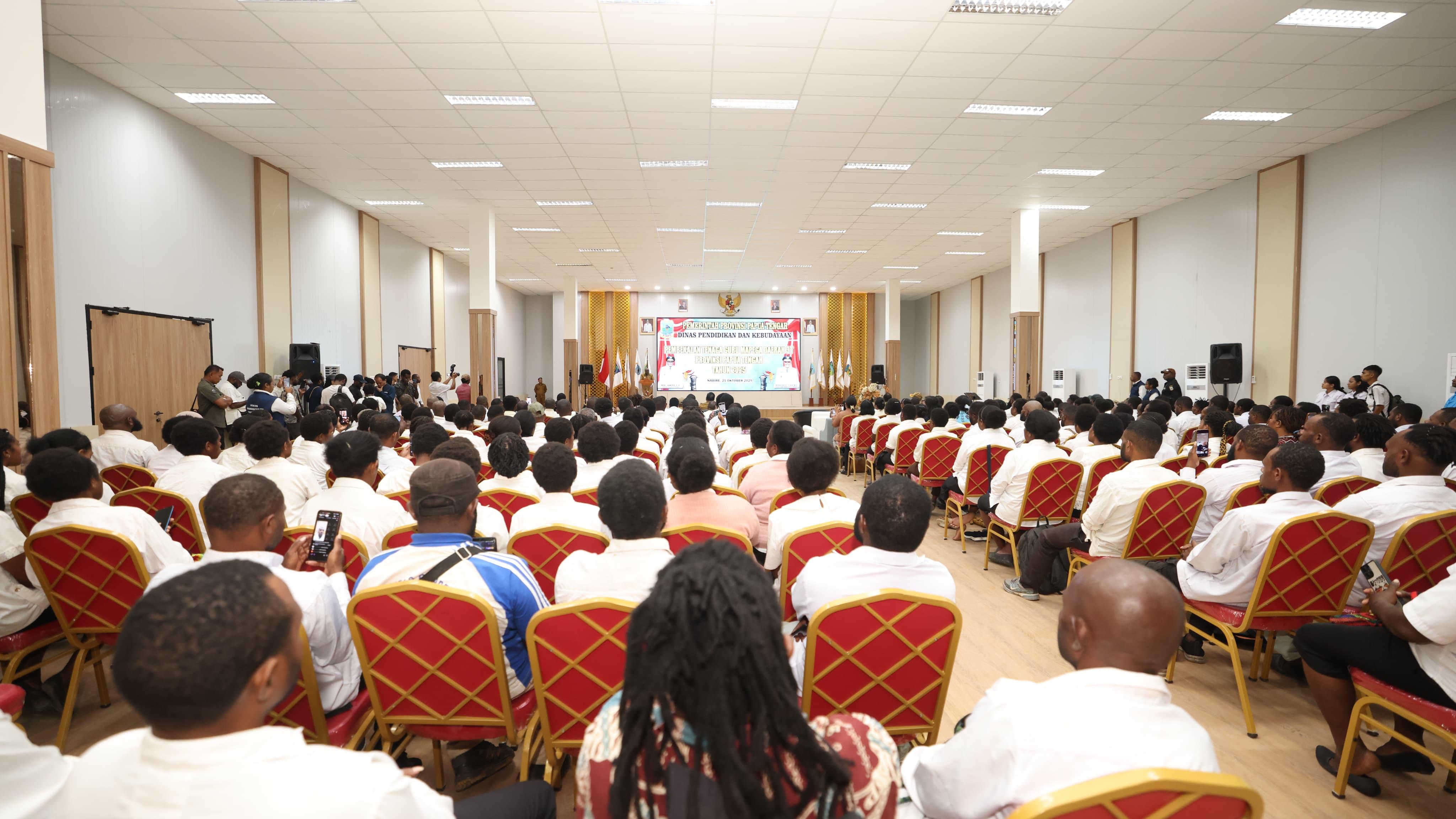 Sebanyak 276 Guru Program Majukan Pendidikan Gratis Anak 3T Provinsi Papua Tengah Ikut Pembekalan