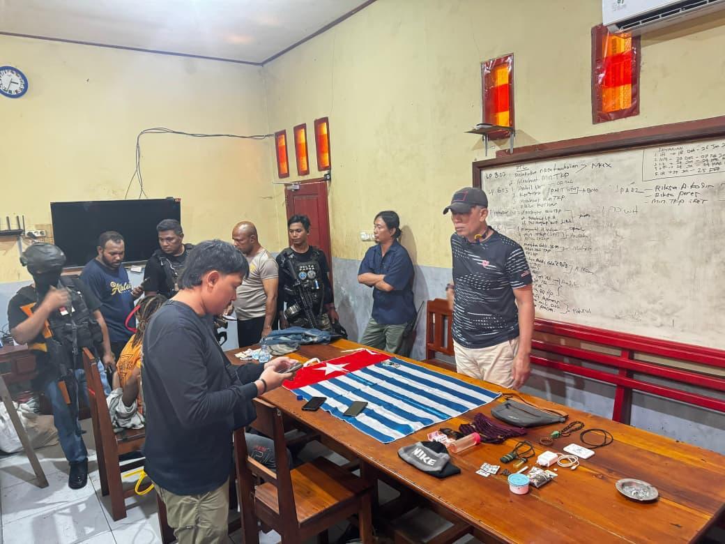 Satgas Operasi Damai Cartenz Tangkap DPO Homi Heluka di Kabupaten Yahukimo