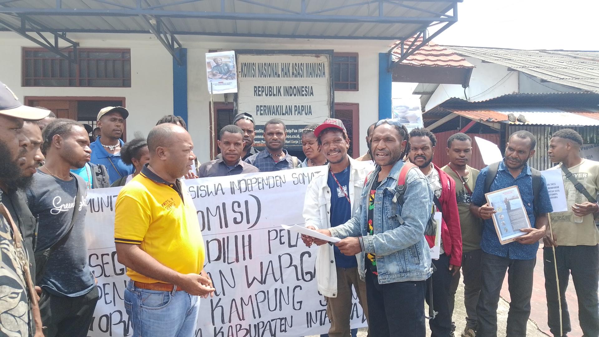 Komnas HAM Papua Terima Pengaduan Dugaan Pelanggaran HAM Berat di Intan Jaya