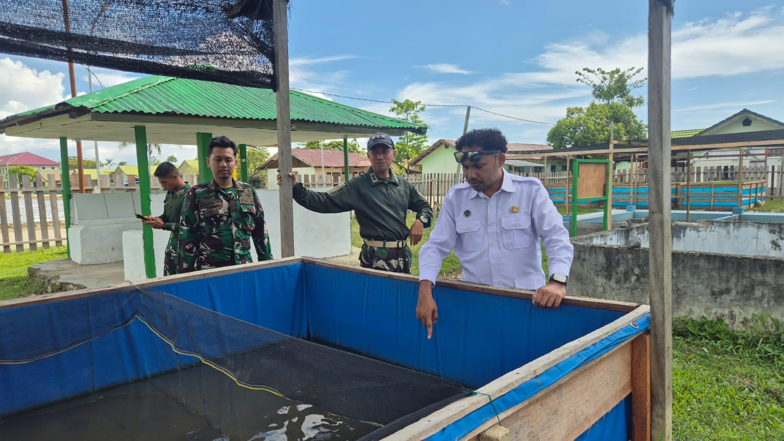 BGN Kabupaten Nabire dan Yonif TP 804 Bagun Sinergi Perkuat Kedaulatan Pangan dan Pemenuhan Nutrisi