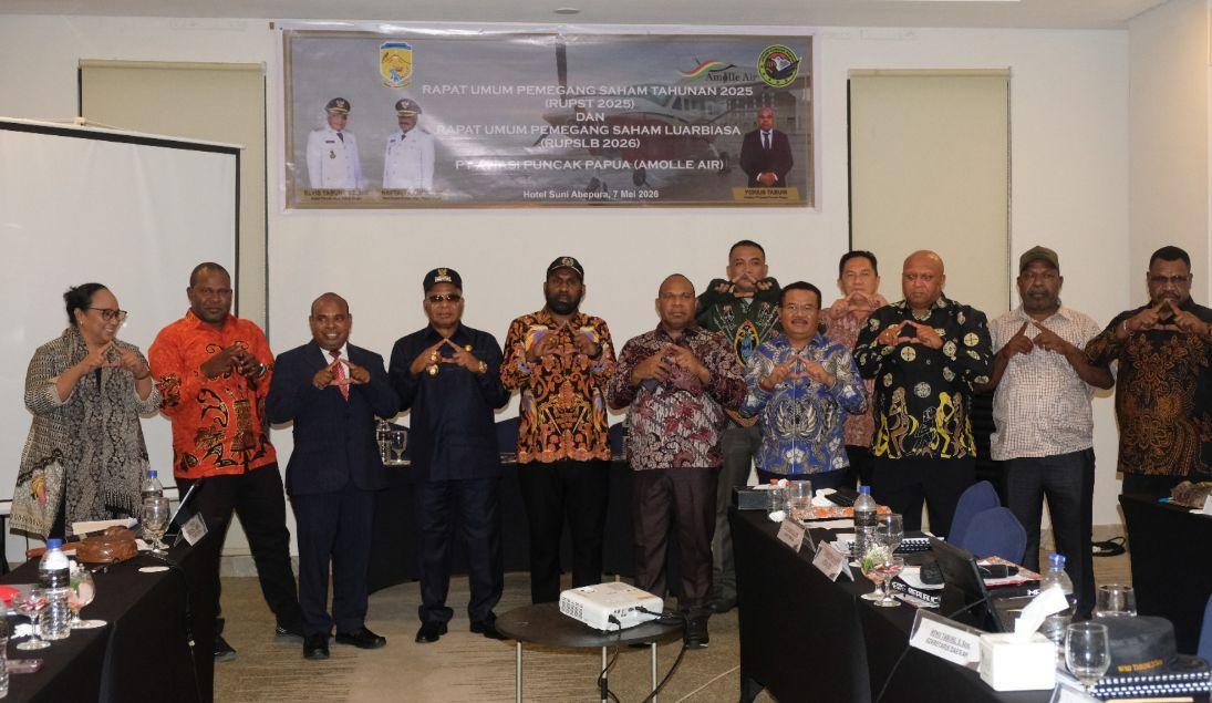 Perombakan Direksi BUMD PT Aviasi Puncak Papua, Target PAD Rp2,5 Juta Per Flight