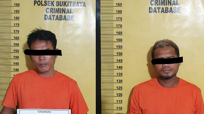 Gercep, Tim Polsek Bukit Raya Ringkus 2 Pembobol Toko Lucky Ponsel Usai Beberapa Jam Beraksi
