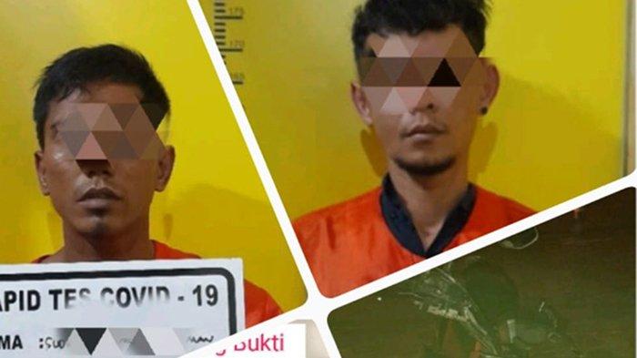 Tak Sampai 24 Jam, Dua Pelaku Pencurian di Pos Security SMAN 12 Dumai Berhasil Dibekuk