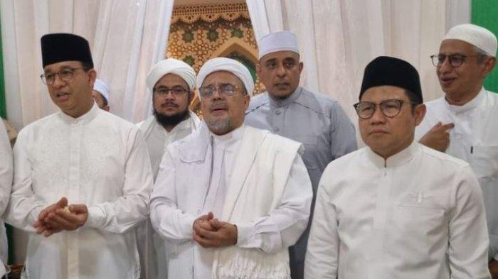 Anies Baswedan dan Cak Imin Malam-malam Datang ke Kediaman Habib Rizieq