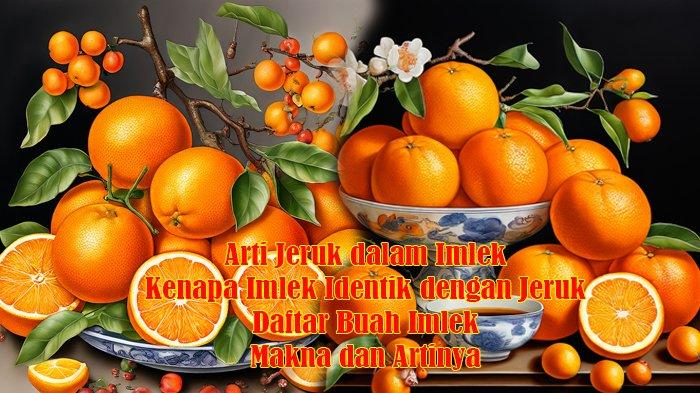 Arti Jeruk dalam Imlek dan Kenapa Imlek Identik dengan Jeruk - Daftar Buah Imlek - Makna dan Artinya