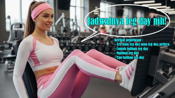 Arti Kata Leg Day, Leg Day Artinya, Contoh Latihan Leg Day, Manfaat Leg Day dan Tips Latihan Leg Day