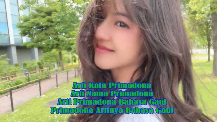 Arti Kata Primadona dan Arti Nama Primadona serta Arti Primadona Bahasa Gaul dan Primadona Artinya