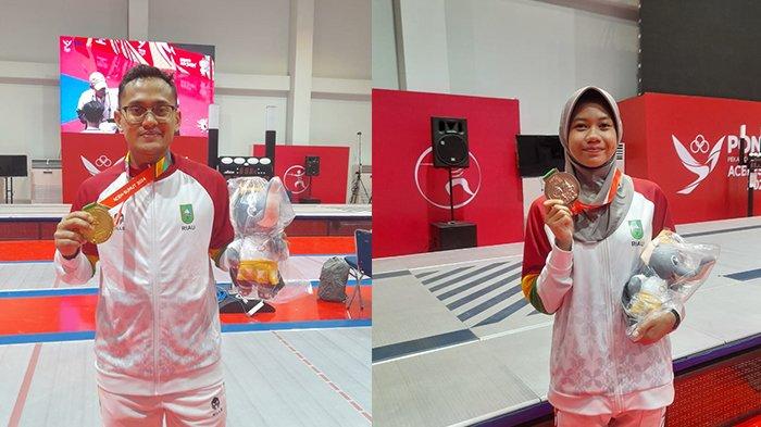 Anggar Riau Kembali Sumbang Medali di PON 2024 : Fatah Emas, Nisa Perunggu