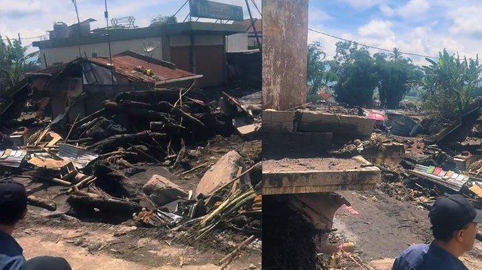 Cerita Martis saat Terjadi Banjir Lahar Dingin di Sumbar , Batu Sebesar Mobil Hantam Rumah Warga