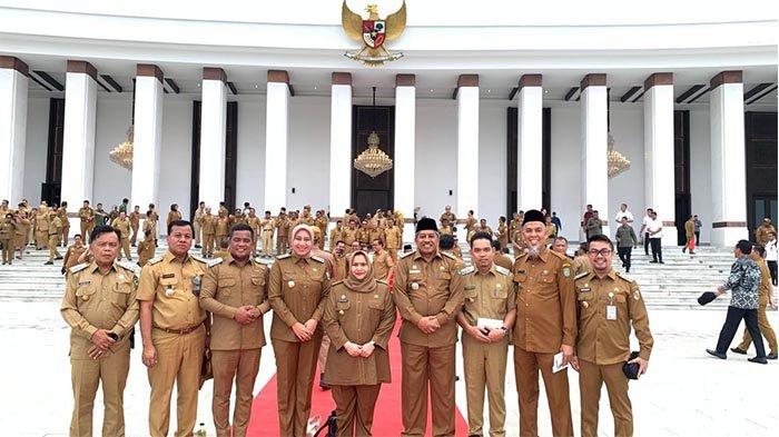 Begini Potret Para Kepala Daerah dari Riau di IKN, Hadiri Rakor Bersama Presiden Jokowi