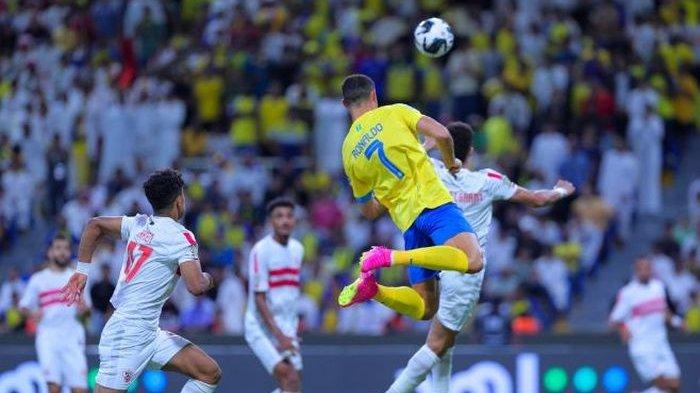 Ronaldo Pesta Gol Kontra Al Akhdoud, Al Nassr Buntuti Al Hilal di Klasemen Liga Arab