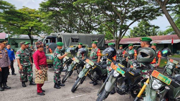 Kodim 0320/Dumai Terjunkan 83 Personil Untuk Ops Pengamanan Pilkada 2024 di Dumai