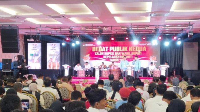 Ini Visi Misi Masing-Masing Paslon Dalam Debat Pilkada Kepulauan Meranti 2024