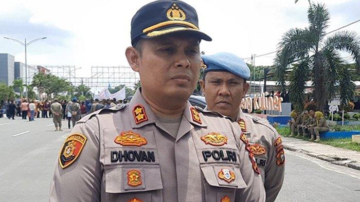 Kapolres Dumai Ikut Turun ke Jalan Amankan Aksi Damai Peduli Melayu Rempang dan Galang