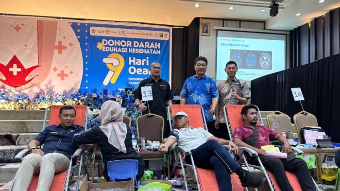 Donor Darah Hari Oeang ke-79 Bantu Penuhi Kebutuhan Stok Darah di Pekanbaru