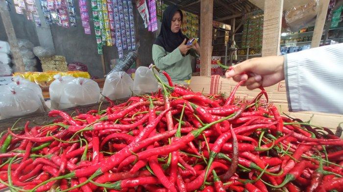 UPDATE Harga Komoditi Pangan di Dumai Riau, Cabai Merah Masih Mahal Rp 80.000 Per Kg