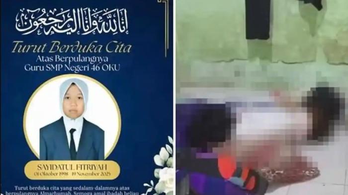 FAKTA-FAKTA Guru Muda di OKU Sumsel Tewas di Kostan: Baru Jadi PPPK, Kondisi Jasad Mengenaskan