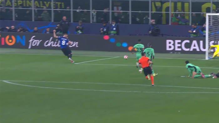 Momen Detik-detik Gol Marko Arnautovic yang Berikan Kemenangan Inter Milan atas Atletico Madrid