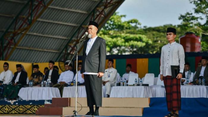 Pimpin Upacara Hari Santri Nasional, Ini Pesan Wali Kota Dumai Paisal