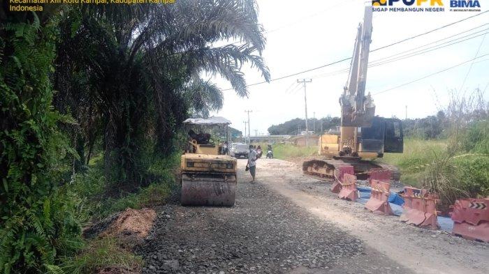 Jalan Lintas Riau-Sumbar KM 91 Pulau Gadang yang Longsor Sudah Diperbaiki, Begini Update Terkini