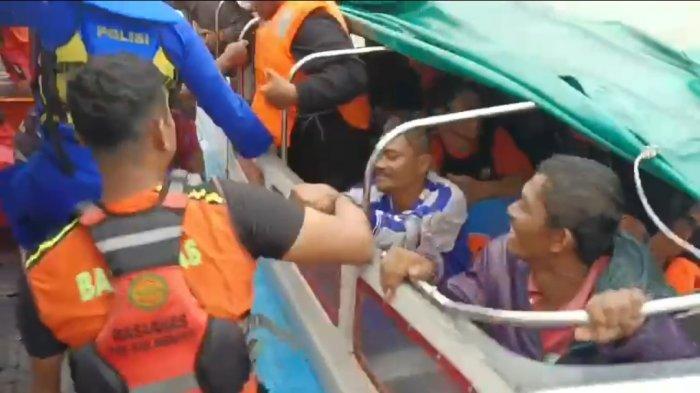 9 Awak Kapal Karam di Perairan Pulau Rangsang Meranti Riau Dinyatakan Selamat