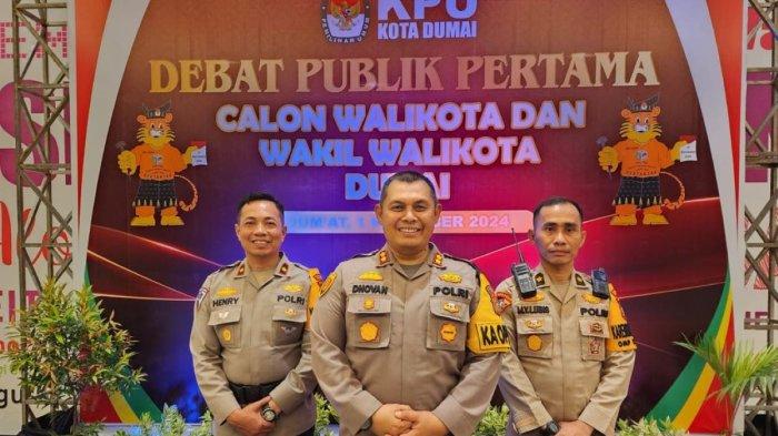Ini Imbauan Kapolres Dumai AKBP Dhovan Setelah Debat Publik Pertama Pilwako Dumai