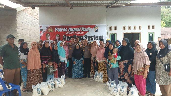 Kapolres Dumai Turun Sampai Ke Tingkat RT, Cegah Gangguan Kamtibmas yang Berimbas Terhadap Pemilu