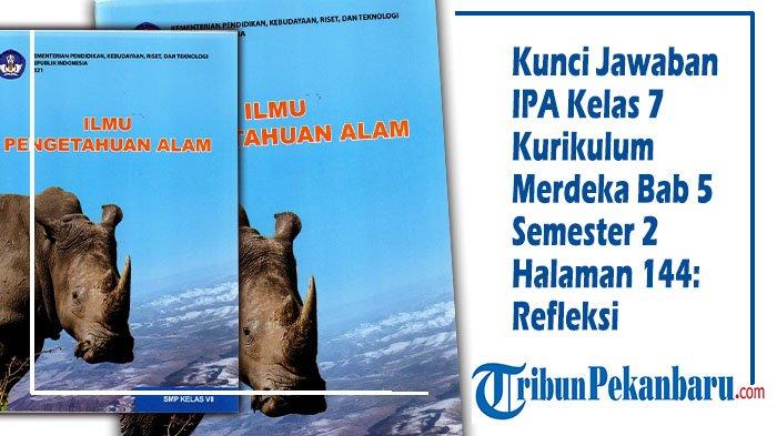 Kunci Jawaban IPA Kelas 7 Kurikulum Merdeka Bab 5 Semester 2 Halaman 144: Refleksi