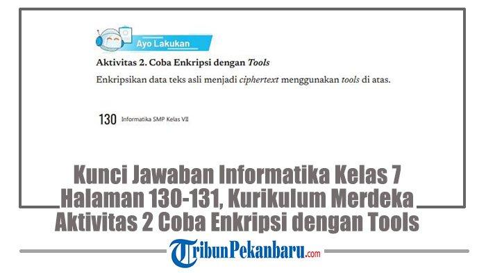 Kunci Jawaban Halaman 126 Informatika Kelas 7 SMP/MTs Kurikulum Merdeka: Aktivitas Tanpa Bimbingan