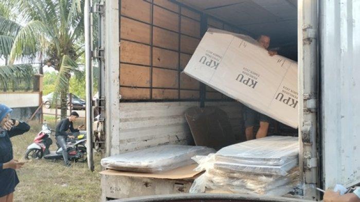 Logistik Pilkada Kuansing 2024 Tiba, KPU Pasang CCTV dan Dijaga Ketat