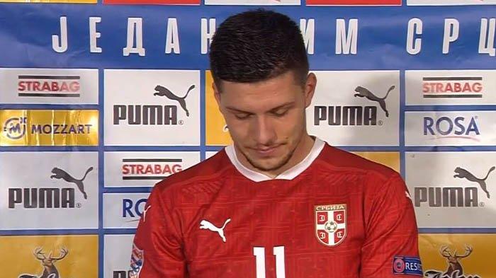 Media Italia Kritik Pedas Luka Jovic , Sebut Tak Pantas Bermain untuk AC Milan