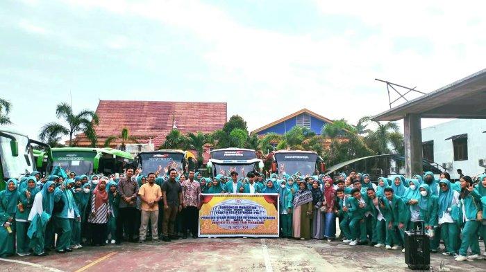 Universitas Hang Tuah Pekanbaru Lepas 138 Mahasiswa PKL ke Sumbar