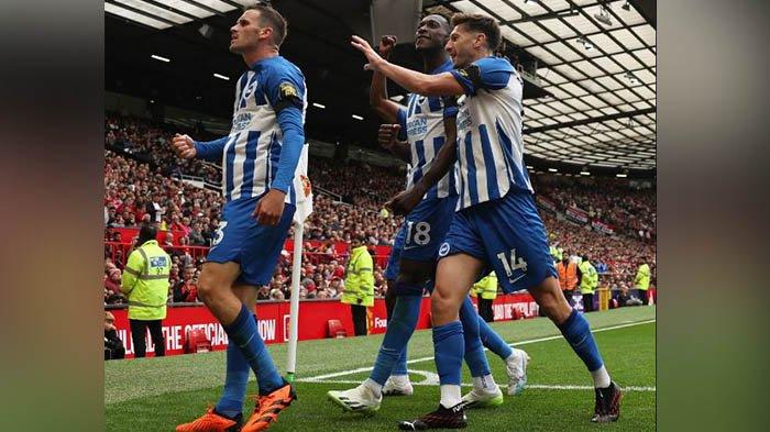 Hasil Manchester United vs Brighton , Danny Welbeck Hancurkan Mantan Klub , Andre Onana Tak Berdaya