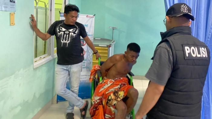 Pria Banyuasin Ngamuk, Serang Kapolsek dan Kanit, 3 Warga Ditebas Pakai Parang