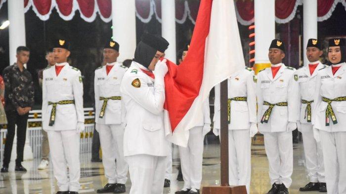 Paskibra Bengkalis Dikukuhkan, Ini Pesan Bupati saat Pengibaran Bendera di Lapangan Tugu Nanti
