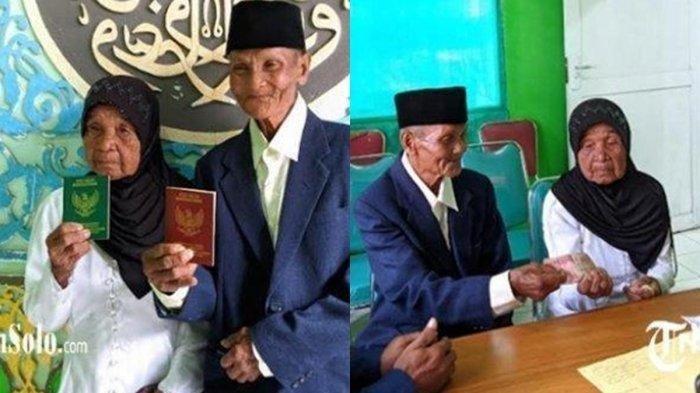 Viral Pernikahan Pasangan Lansia, Dua Tahun Dekat hingga Pinjam Uang Tetangga untuk Nikah