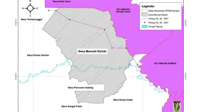 Desa Bencah Kelubi Tapung Desak Evaluasi Perbup Kampar yang Kurangi Wilayah 3000 Ha