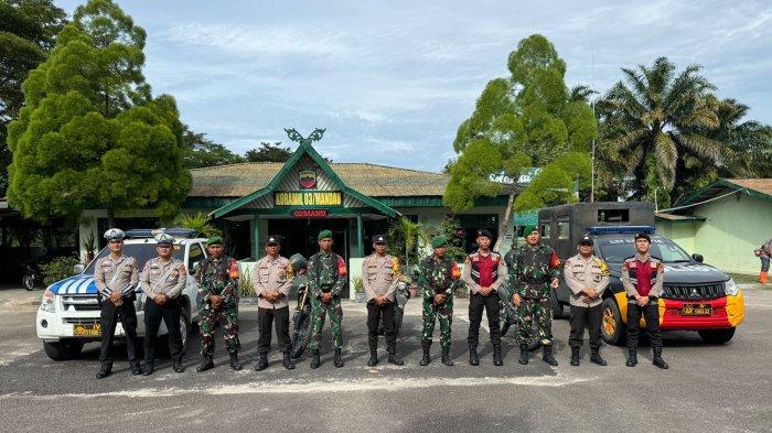 Polisi Bersama TNI di Bengkalis Riau Tingkatkan Patroli di Titik Rawan Jelang Pelaksanaan Pilkada