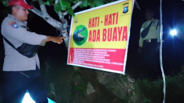 Aktivitas Warga Padat Jelang Pilkada, Polres Rohil Antisipasi Korban Buaya Bertambah Lewat Cara Ini
